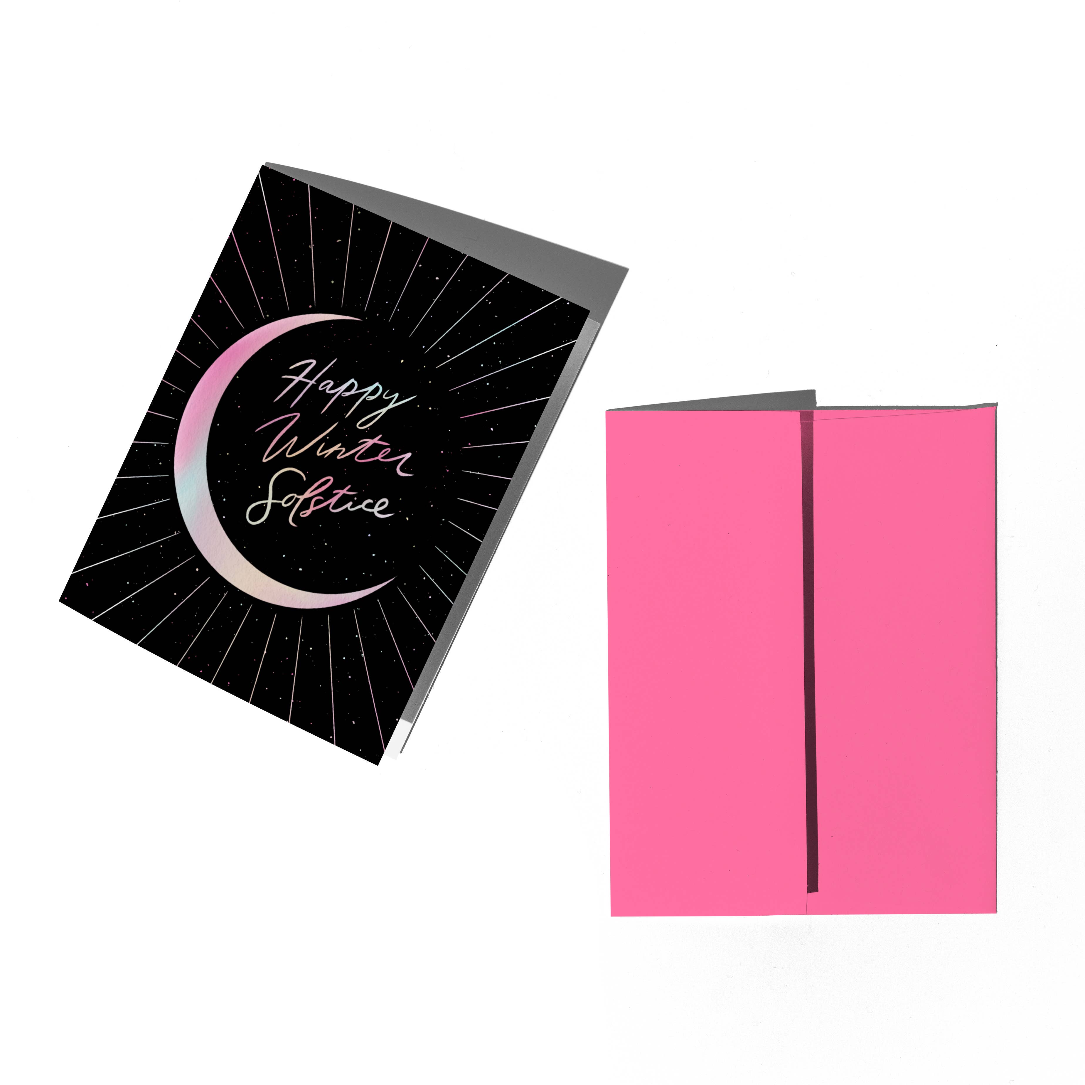 Boss Dotty Paper Co. – Engroshandel Årstidshilsenkort – Vinter Solhverv Card1