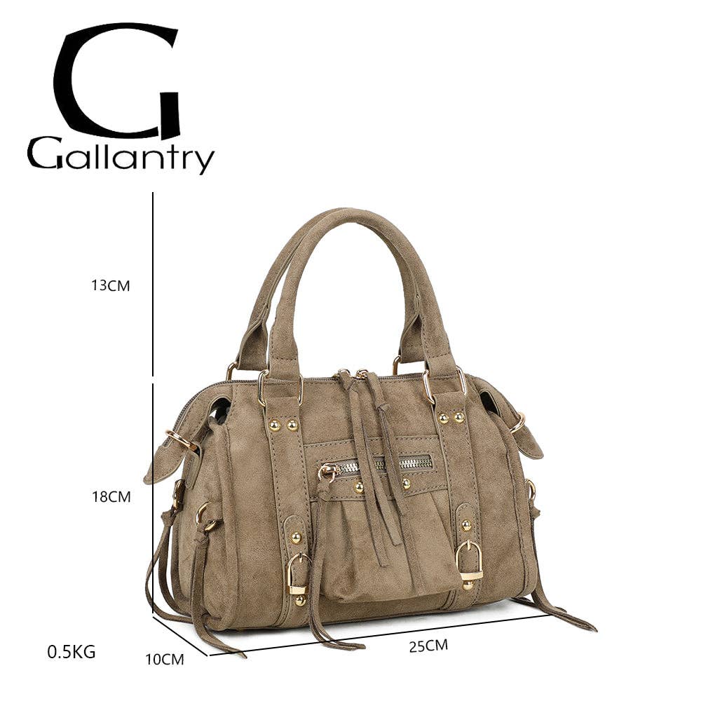 Gallantry – wholesale Shoulder bag – women's – Skyla Small Golden Suede26