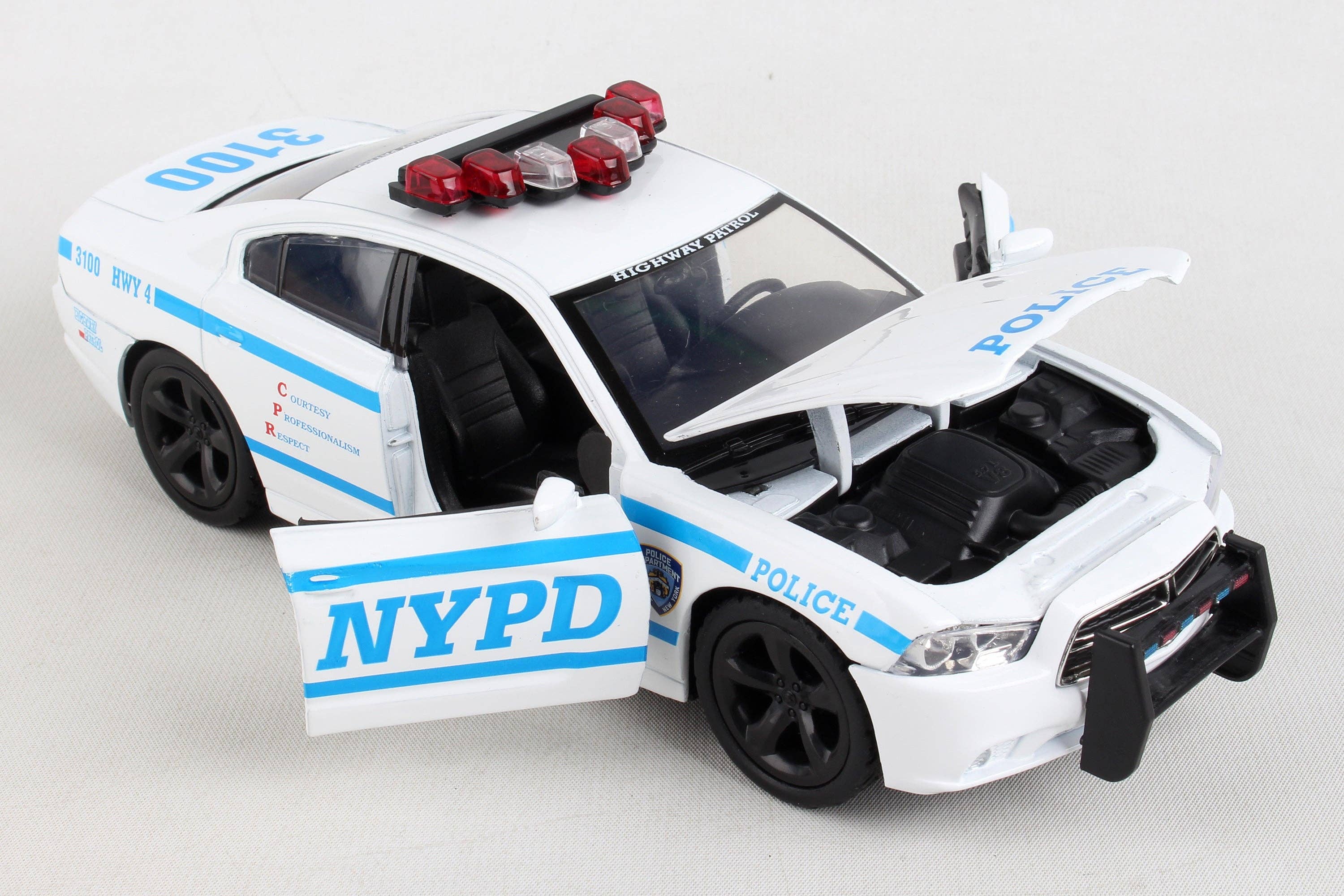 Daron Worldwide Trading – Großhandel Spielzeugauto – Kinder – NY71693 NYPD Dodge Charger 1:24 von Daron Toys3