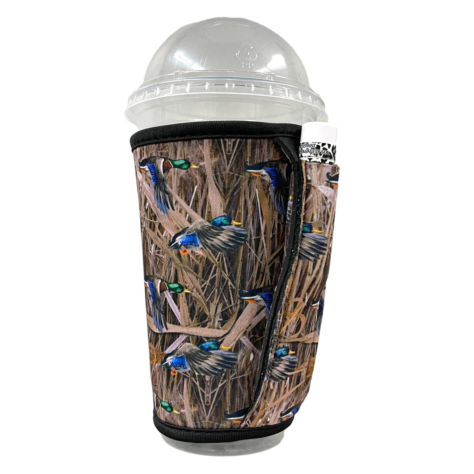 Drink Handlers - Wholesale Drink Huggers & Koozies - Duck Hunting Large / XL Bottomless Handler™