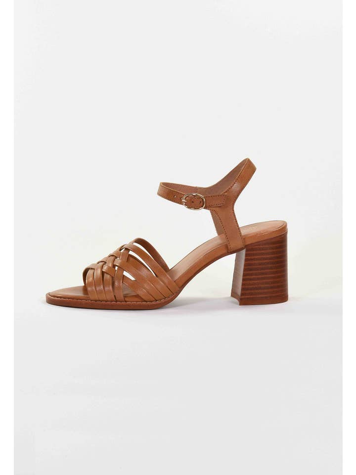 Emilie Karston - Wholesale Sandals - Women's - LIANNY Heeled sandals with crisscrossed leather straps2
