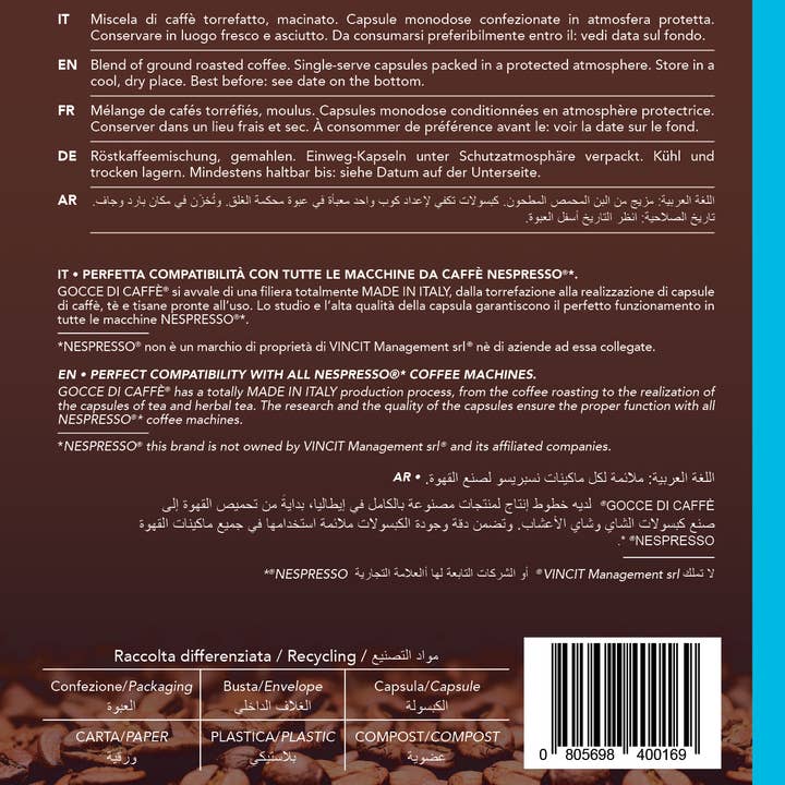 Vincit Management Srl - Vente Cafés/expressos instantanés - Gouttes de café DEC sans gluten4