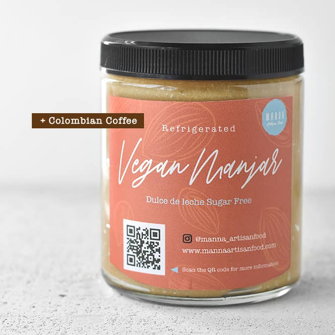 Veganistische koffiebar (Dulce De Leche Sabor Cafe) voor wholesale door Manna Artisan Foods