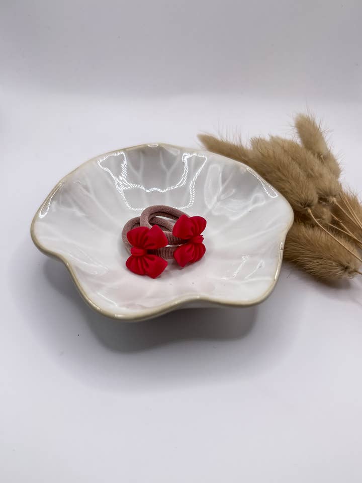 Set of Christmas hair ties - 6 for wholesale by Studio Frommie