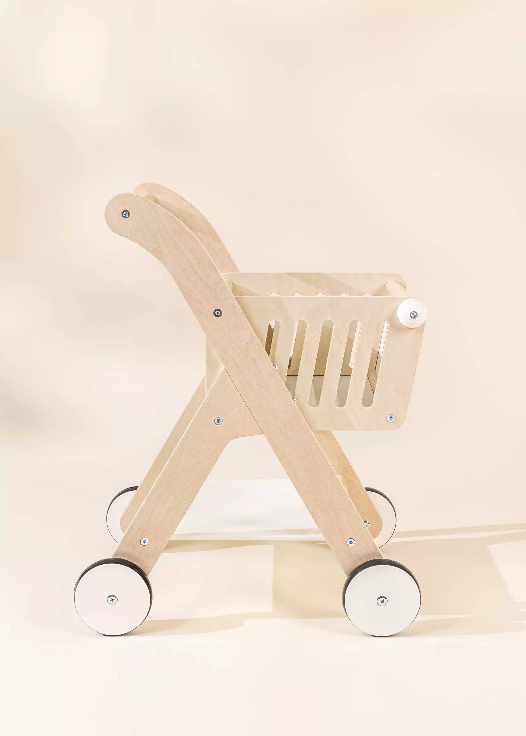 Coco Village - Wholesale Wood Toy - Kids - Wooden Shopping Cart6