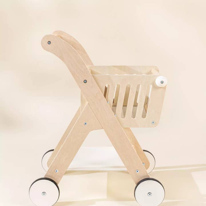 Coco Village - Wholesale Wood Toy - Kids - Wooden Shopping Cart6