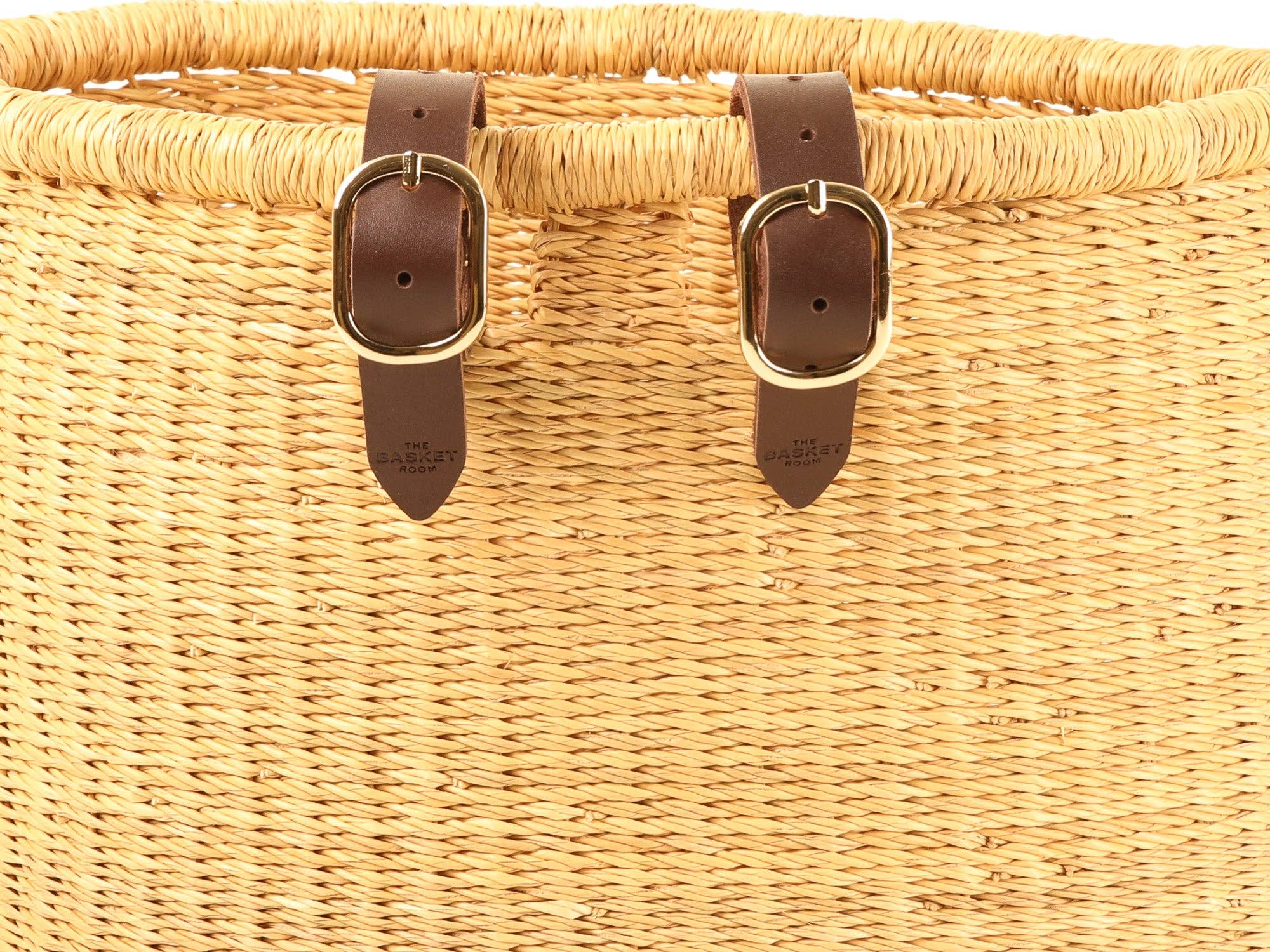 The Basket Room – wholesale Basket – BULI: Handcrafted Natural Oblong Bike Basket | Pannier | Bicycle Basket 4