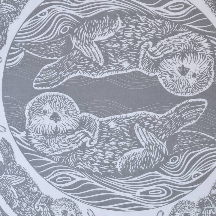 Hearth and Harrow - Wholesale Bandana - Unisex - Otter Bandana - 100% Cotton - Nautical Print - Hanky Ascot