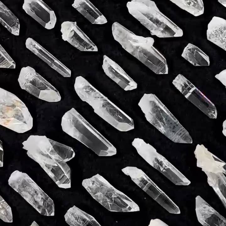 Lemurian Quartz - Wholesale Spiritual Stone/Crystal - Super Optical Lemurian Quartz Points mini size by kilo1