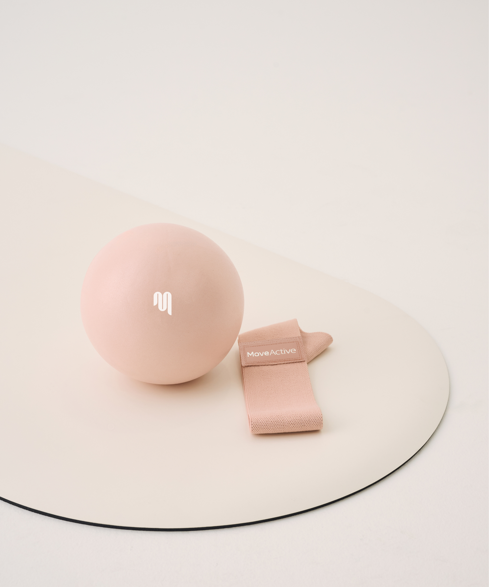 MoveActive - Wholesale Fitness Equipment - 20-22cm Pilates Ball - Soft Pink2