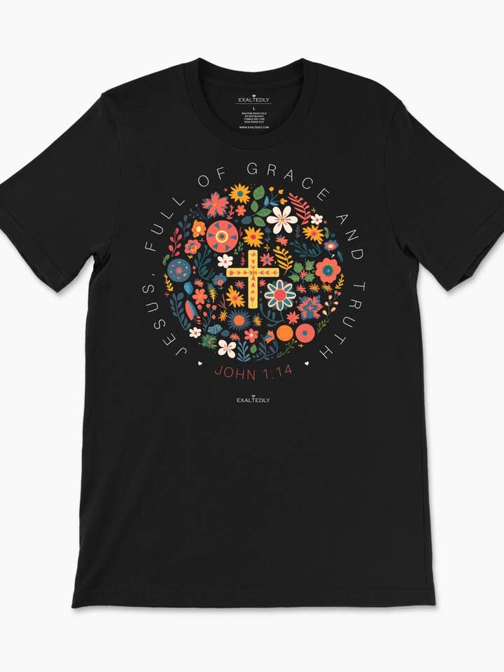 Jesus Full of Grace Women's Tee for wholesale by Exaltedly