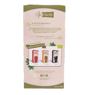 Fibritti - Wholesale Pasta - ORGANIC EDAMAME SOY BEAN TAGLIATELLE - 200G NET2