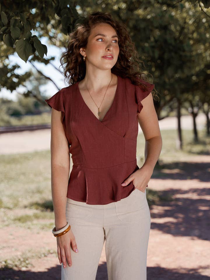 Alex Blouse SS26 (other colours) for wholesale by Meemoza