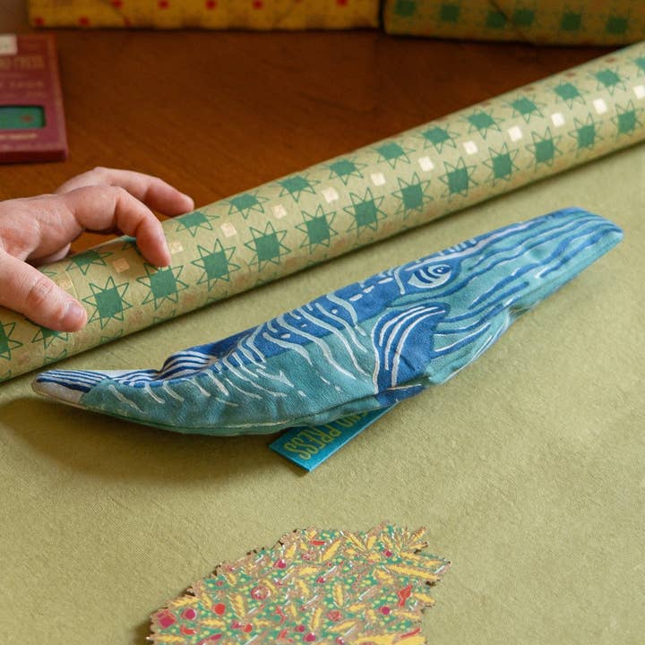 East End Press - Wholesale Pencil Case/Pouch - Whale Fabric Case10