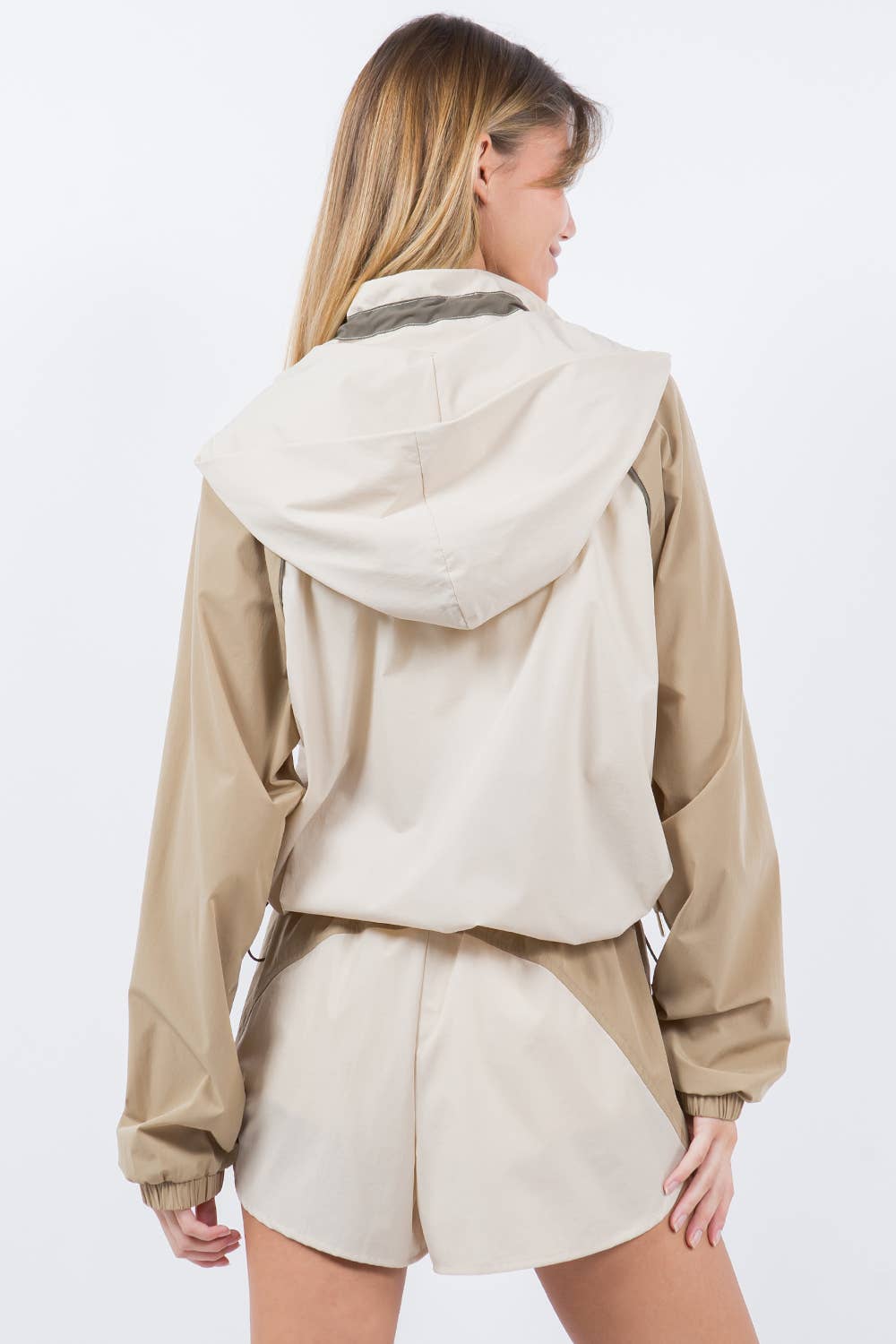 Whiteroom+Cactus - Wholesale Windbreaker - Women's - ZIP UP COLOR BLOCK WINDBREAKER9