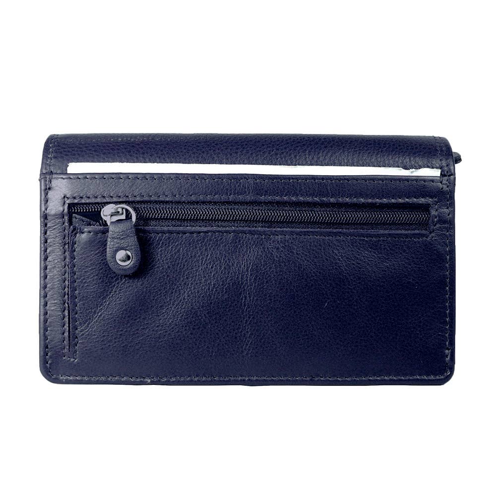 Arrigo - Wholesale Wallet - Women's - Wallet Leather Ladies RFID - Leather Woman Harmonica Wallet41