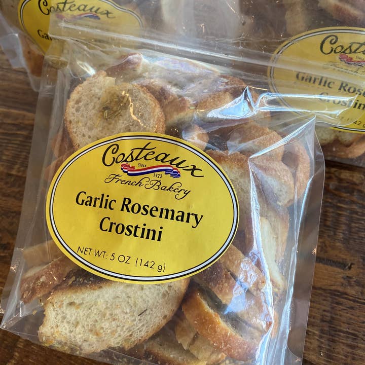 Costeaux French Bakery - Venta al por mayor Crackers - Crostini de ajo y romero2