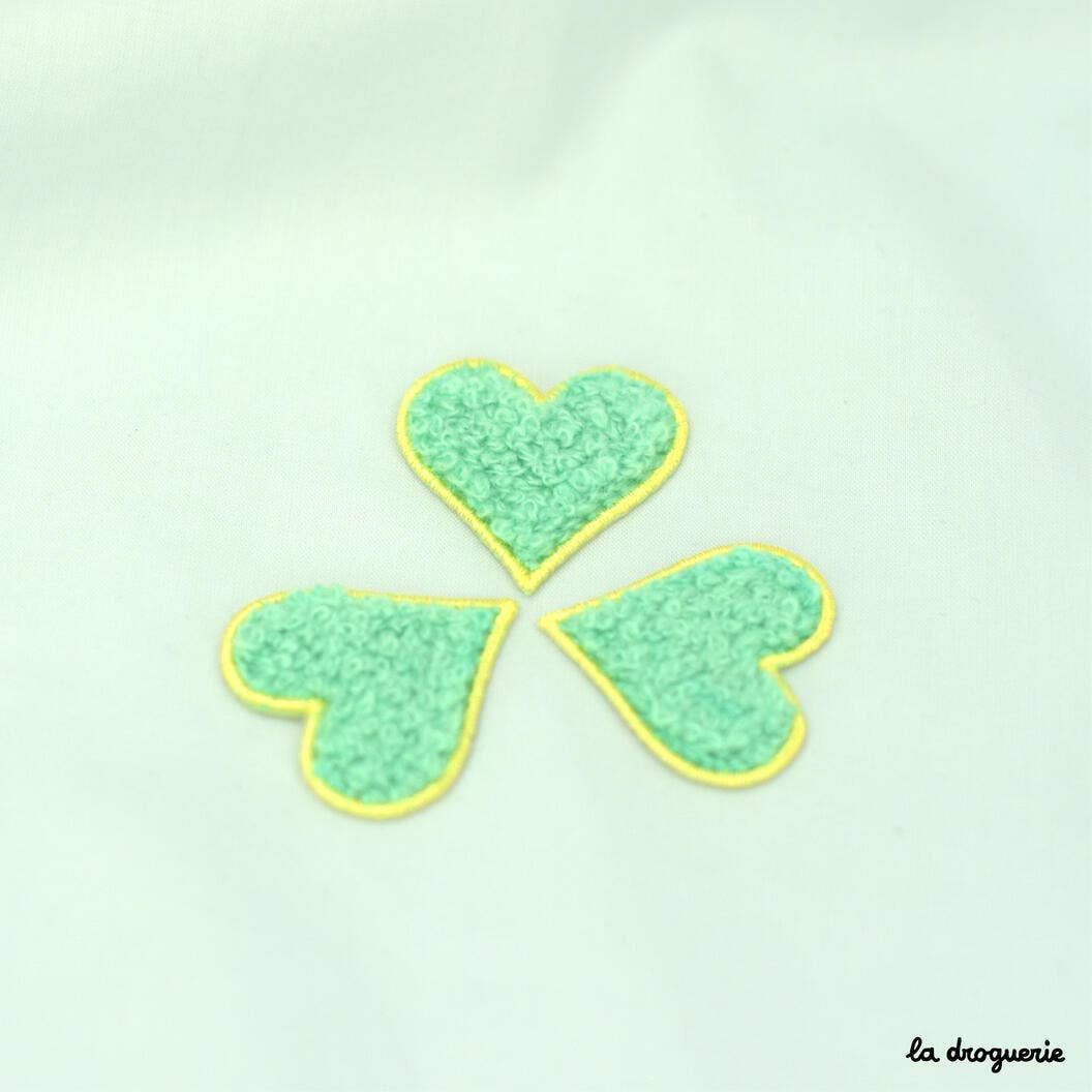 LA DROGUERIE – Engroshandel Patch – Venice beach hjerte-badge 32 mm4