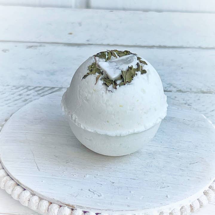 Rage Gems & Jewelry - Wholesale Bath bomb/fizz - Howlite Bath Bombs with Cannabis Sativa Hemp Seed Oil