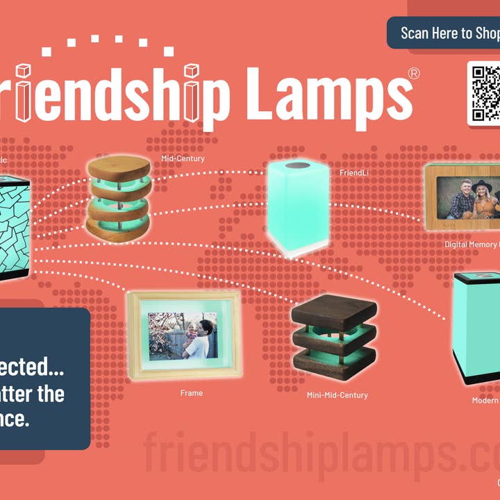 Friendship Lamps by Filimin - Wholesale Picture Frame - Memory Digital Friendship Frame – Smart Wi-Fi Photo Frame Lamp for Long Distance Connection8