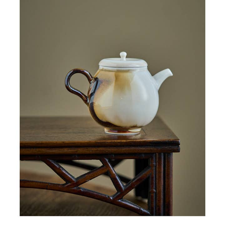 Gohobi (We cover U.S. import duties) - Wholesale Tea Pot - Gohobi Hand-Painted Orange Cat Teapot13