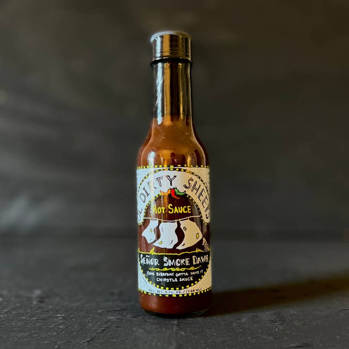 Ol' Dirty Sheets' Hot Sauce - Wholesale Hot Sauce - Senor Smoke Dawg Hot Sauce0