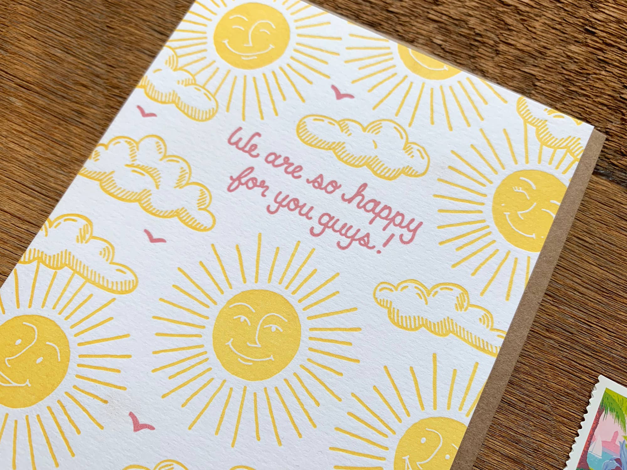 Noteworthy Paper & Press - Wholesale Congratulations Card - So Happy Card3