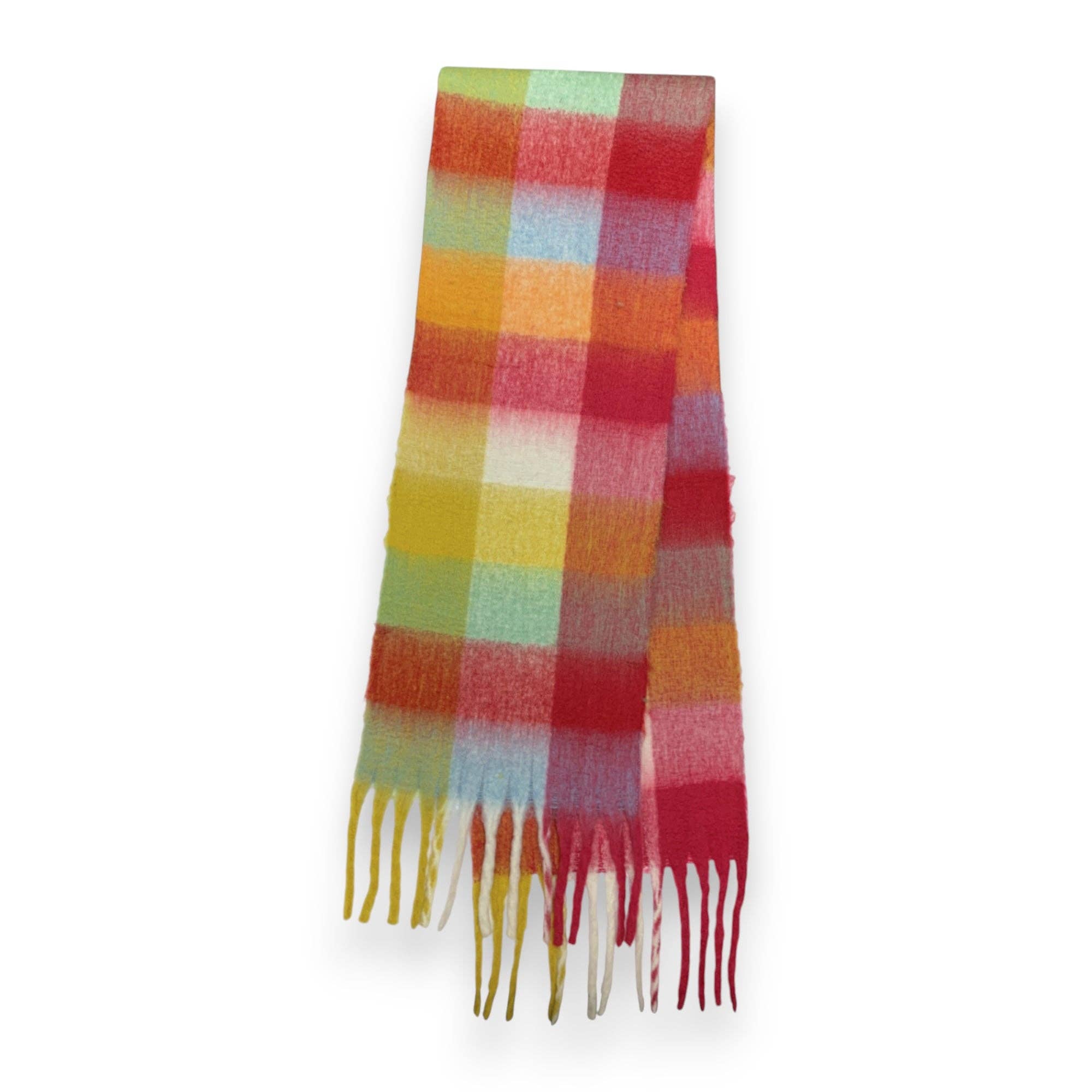 Lili Scarves (USA Duties Paid) – Cachecol - Mulher por atacado – Cachecol de Inverno com Estampa Xadrez Macia e Fofa - 15 Cores9