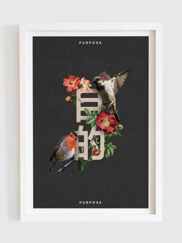 Formål - Vægkunst Vintage Japansk Realisme Natur for engroshandel hos Inked Prints