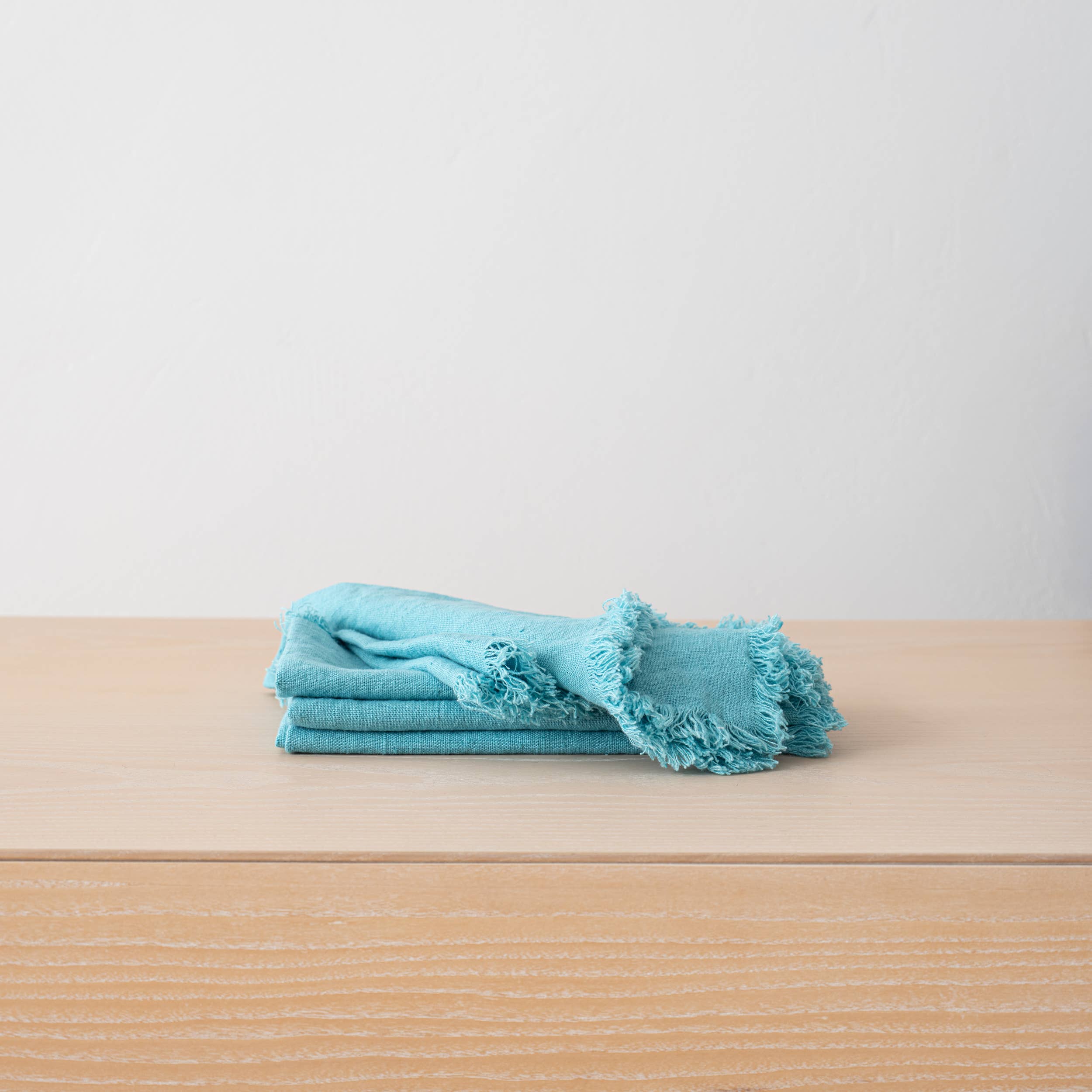 LinenMe - Wholesale Dinner & Cloth Napkin - Hand-Made Linen Napkin Terra Fringe Various 30 Colors19