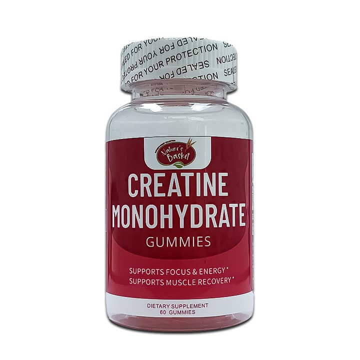 Natures Basket – wholesale Oral supplement/vitamin – Nature's Basket Creatine Monohydrate 60 Gummies