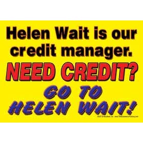 Helen Wait est notre responsable du crédit. BESOIN D'UN CRÉDIT ? VA VOIR HELEN pour la vente par SJT Enterprises, Inc.