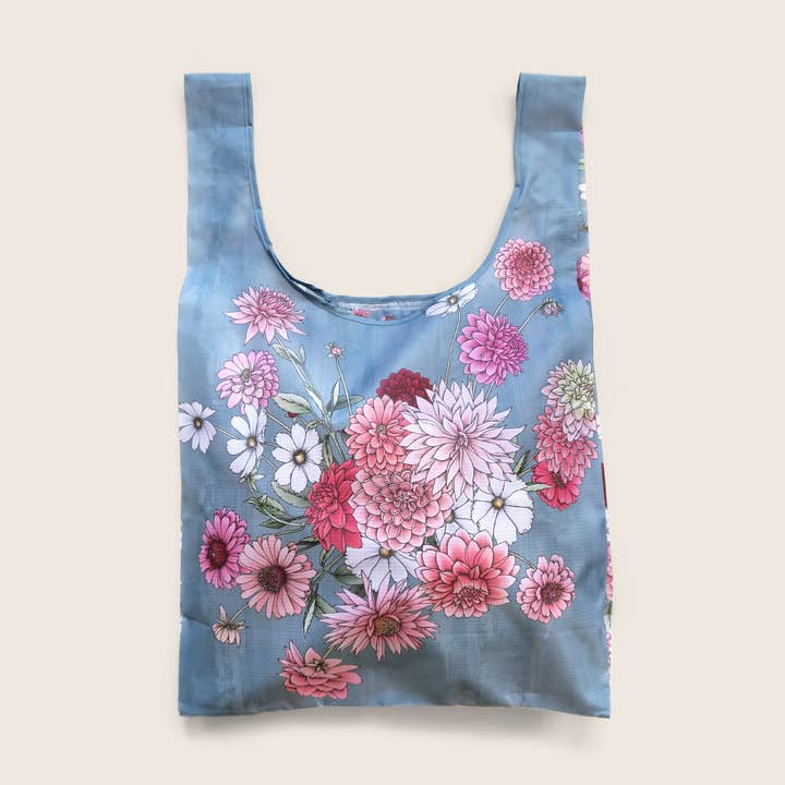 Typoflora - Wholesale Grocery/Shopping Bag - Dahlias Reusable Bag0