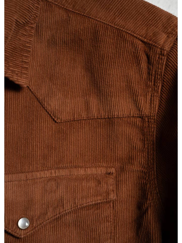 Iron & Resin - Wholesale Button Down Shirt - Men's - Corduroy Ojai Shirt3