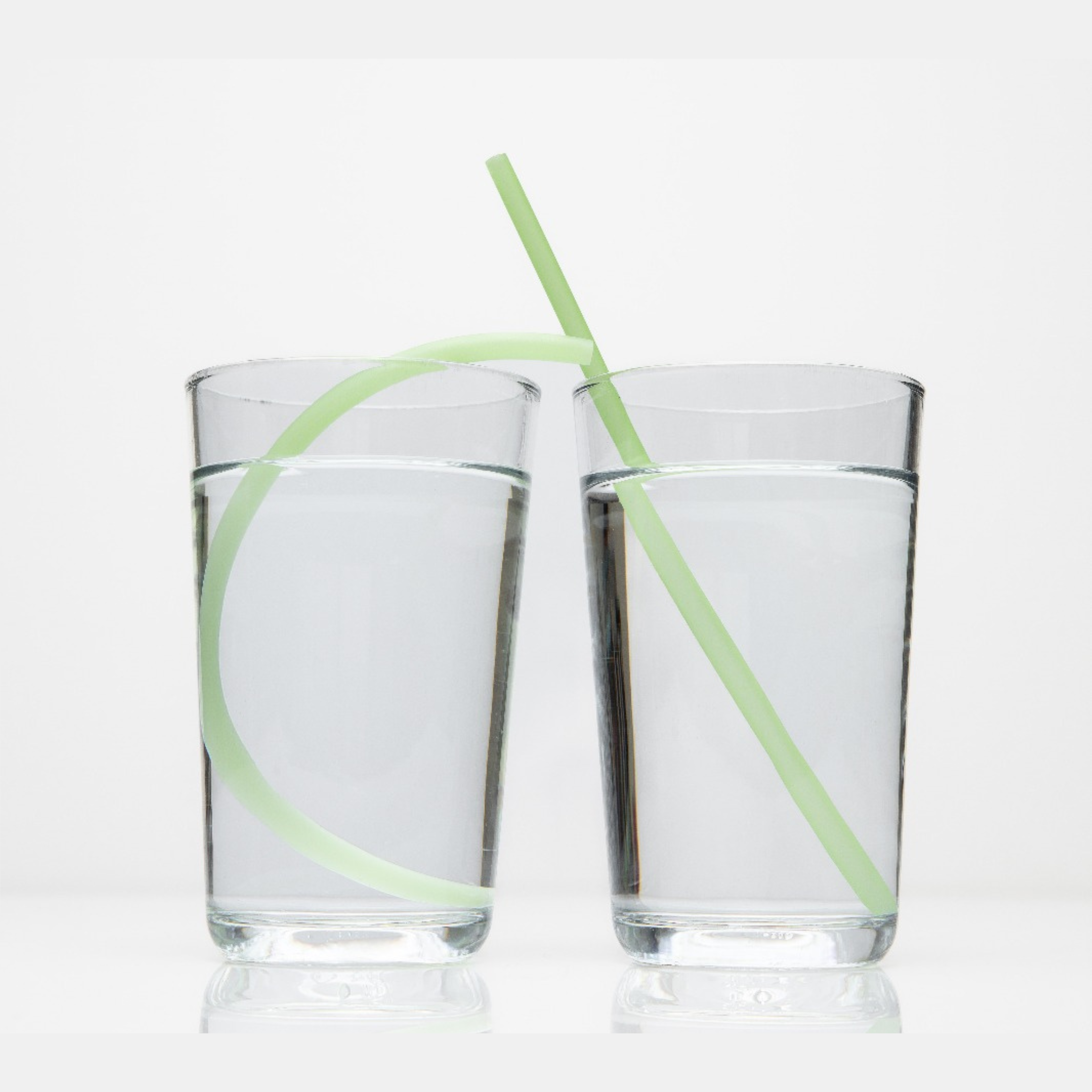 Corn Next - Wholesale Drinking Straw - Lime Flavored Corn Based Drinking Straws 7.75" - 6mm2