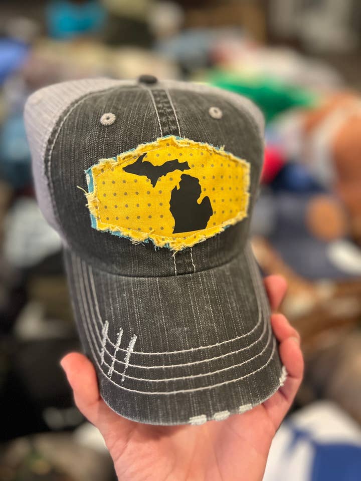 Michigan Sewn Hat for wholesale by 517 Threads