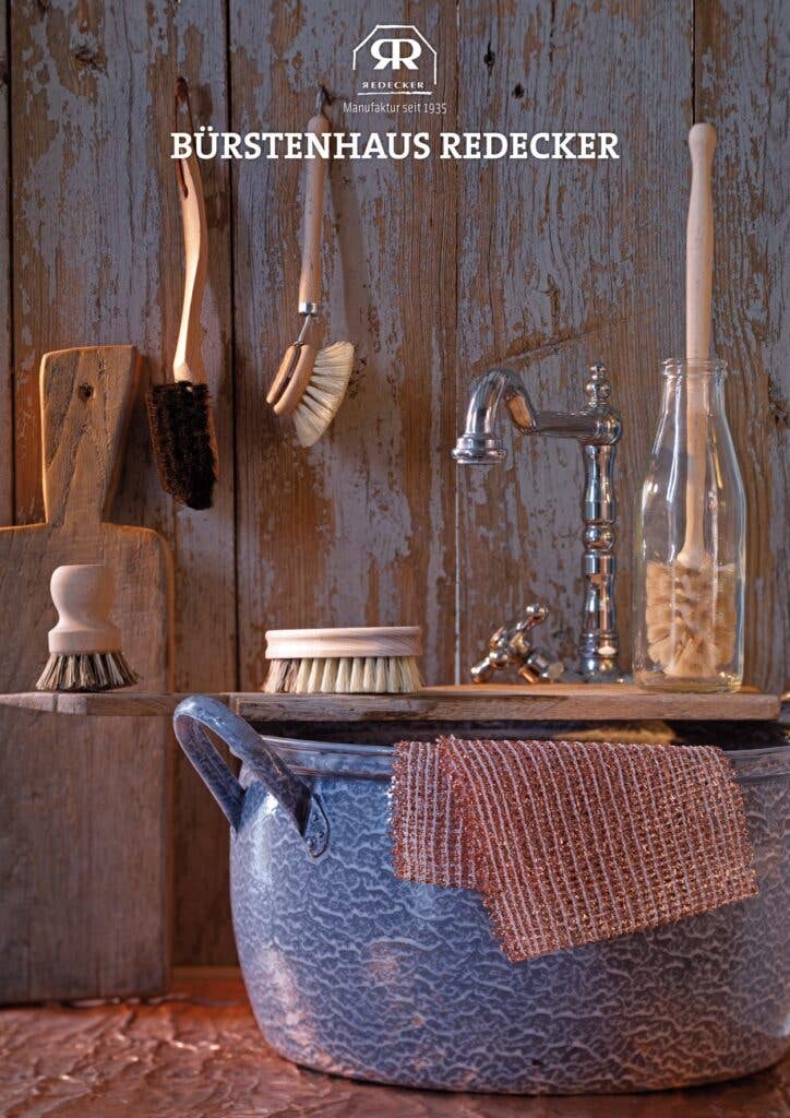 natural REDECKER Vegetable Brush French for wholesale on Faire3