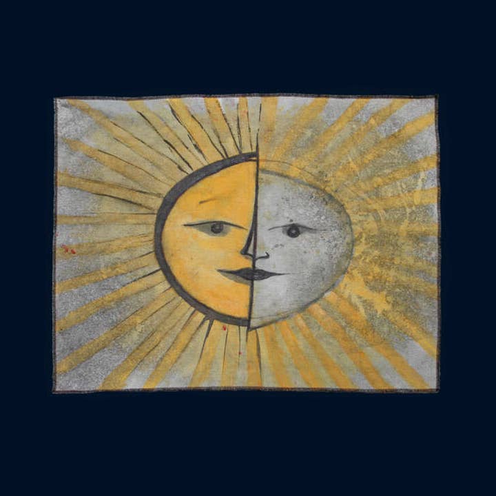 Vliegend canvas - Sun & Moon Tapestry voor wholesale door Eugenio Vazzano - Fatto in Sicilia