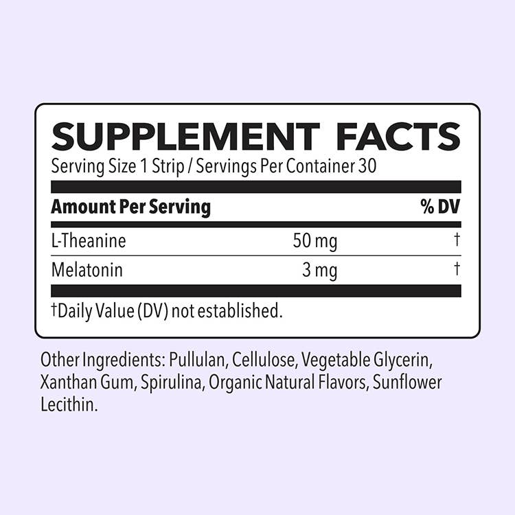 LifeSeasons - Wholesale Oral Supplement/Vitamin - Rest-ZZZ Oral Strips2