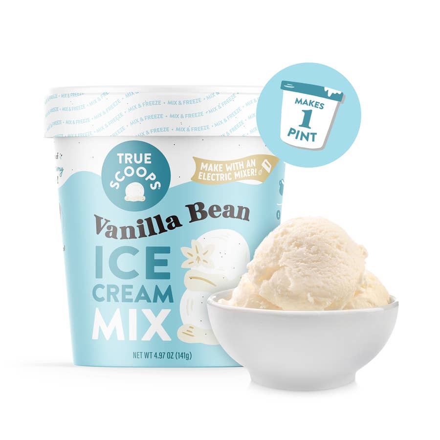 Very Vanilla Ice Cream Mix (Case of 12) - Junket Desserts