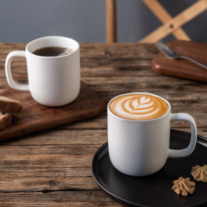 Sam + Sea Artistry - Wholesale Coffee Mug - Artisan Ceramic Coffee Mug (Deep Teal + Gold)2