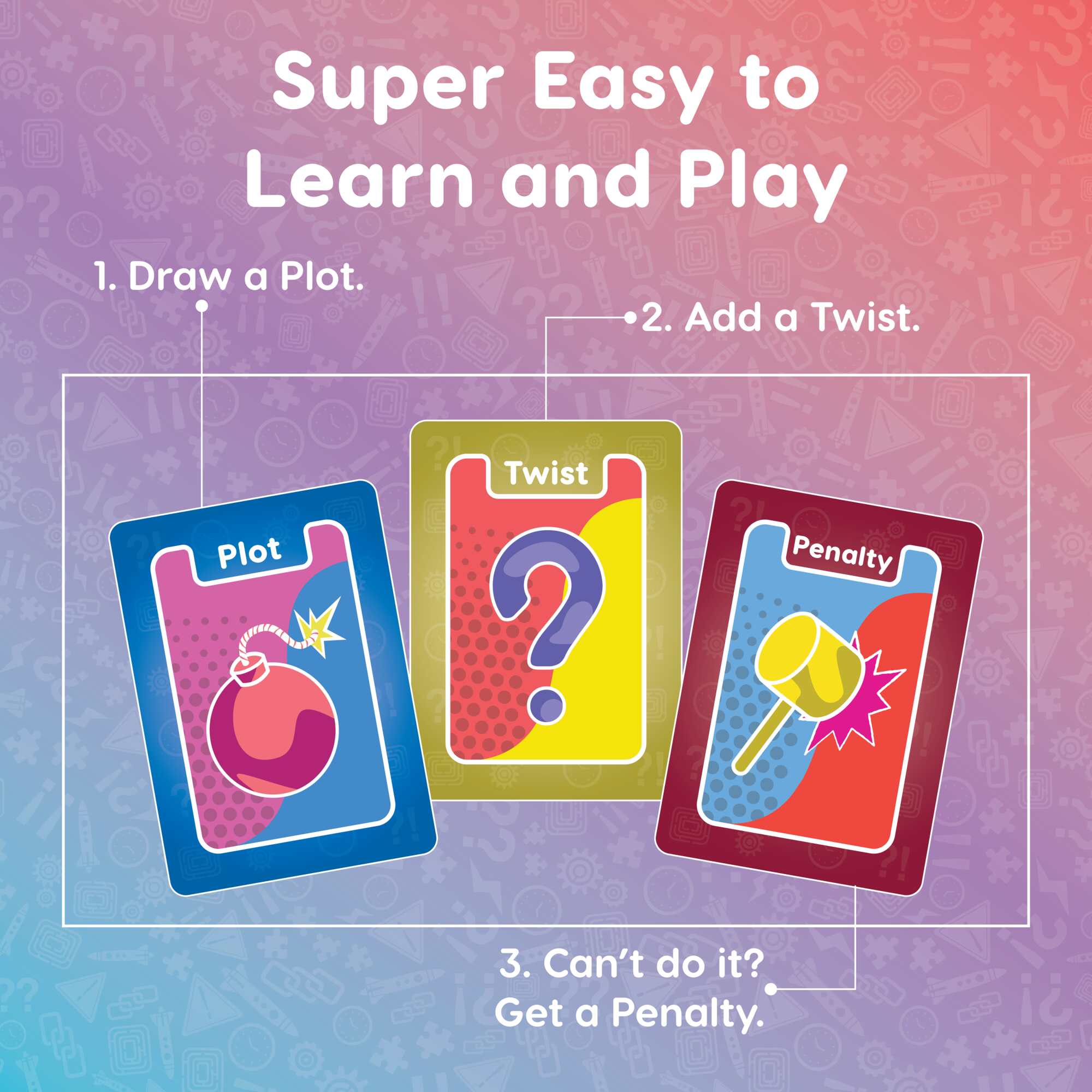 Zombie Ghost Games - Wholesale Card Game - Plot Twist Party Game with Over 1,000,000 Combinations3