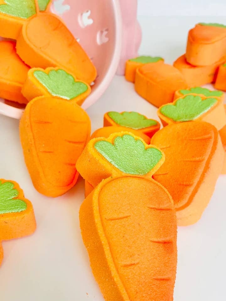 Carrot Bath Bomb for wholesale by The Burlap Barn Company
