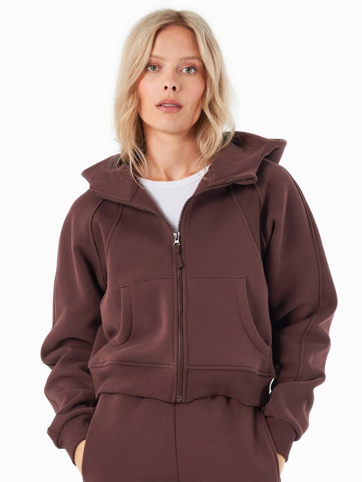 JODDY | Essentials Travel Full Zip-Hoodie aus Bio-Baumwolle und recyceltem Polyester for wholesale by ORGANICATION