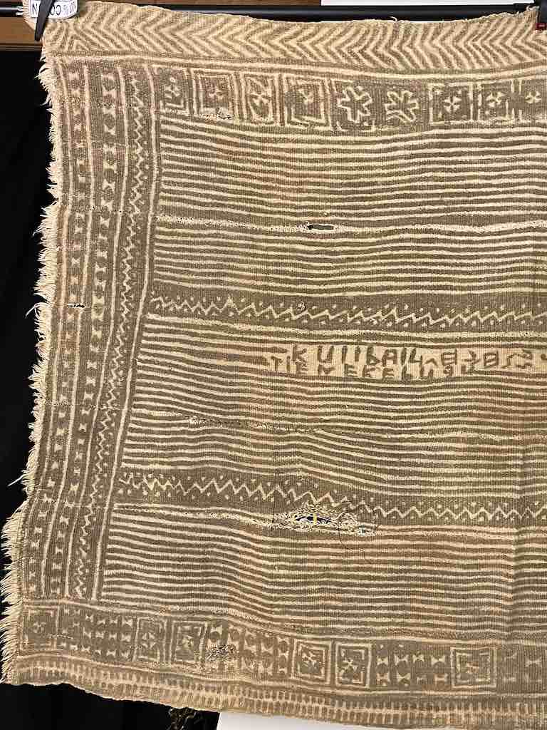The Niger Bend - Wholesale Tapestry/Textile - Vintage Traditional Bogolan Mudcloth Mali African Textile | 51 x 37"2