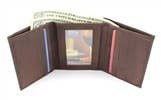 Leather Impressions Inc - Wholesale Wallet - Men's - Cowhide Trifold Wallet Style: 175784