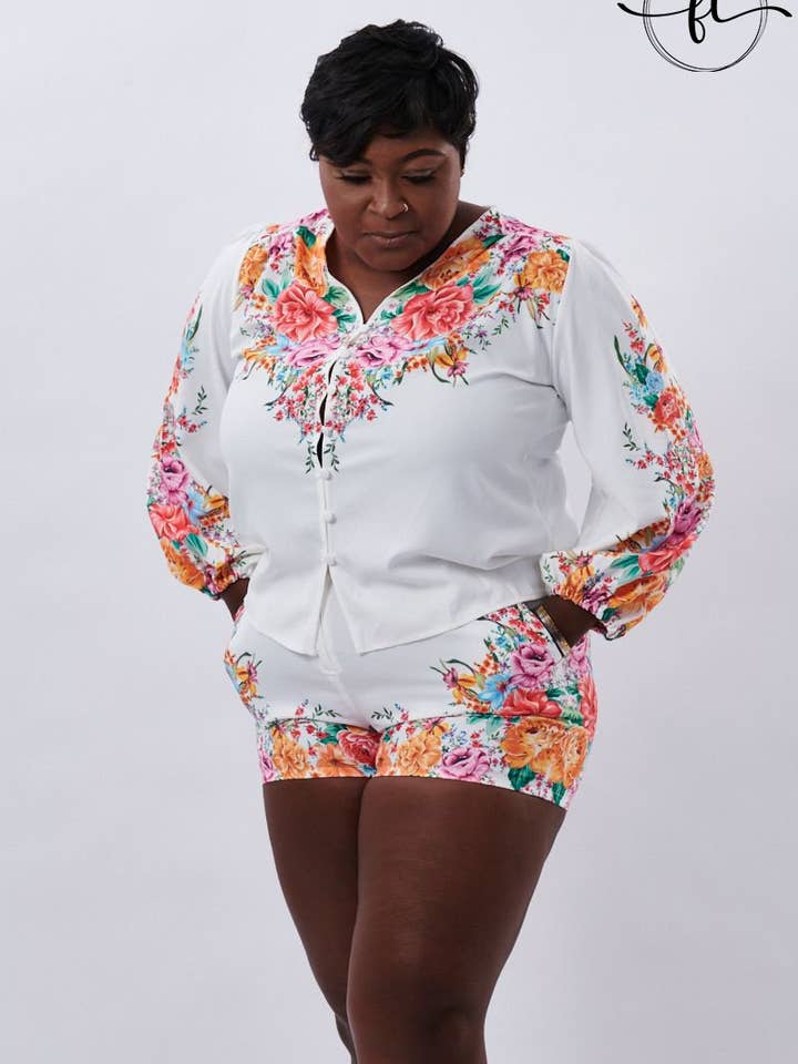 Bahama Mama Short Set for wholesale by Forty Thirty Collection