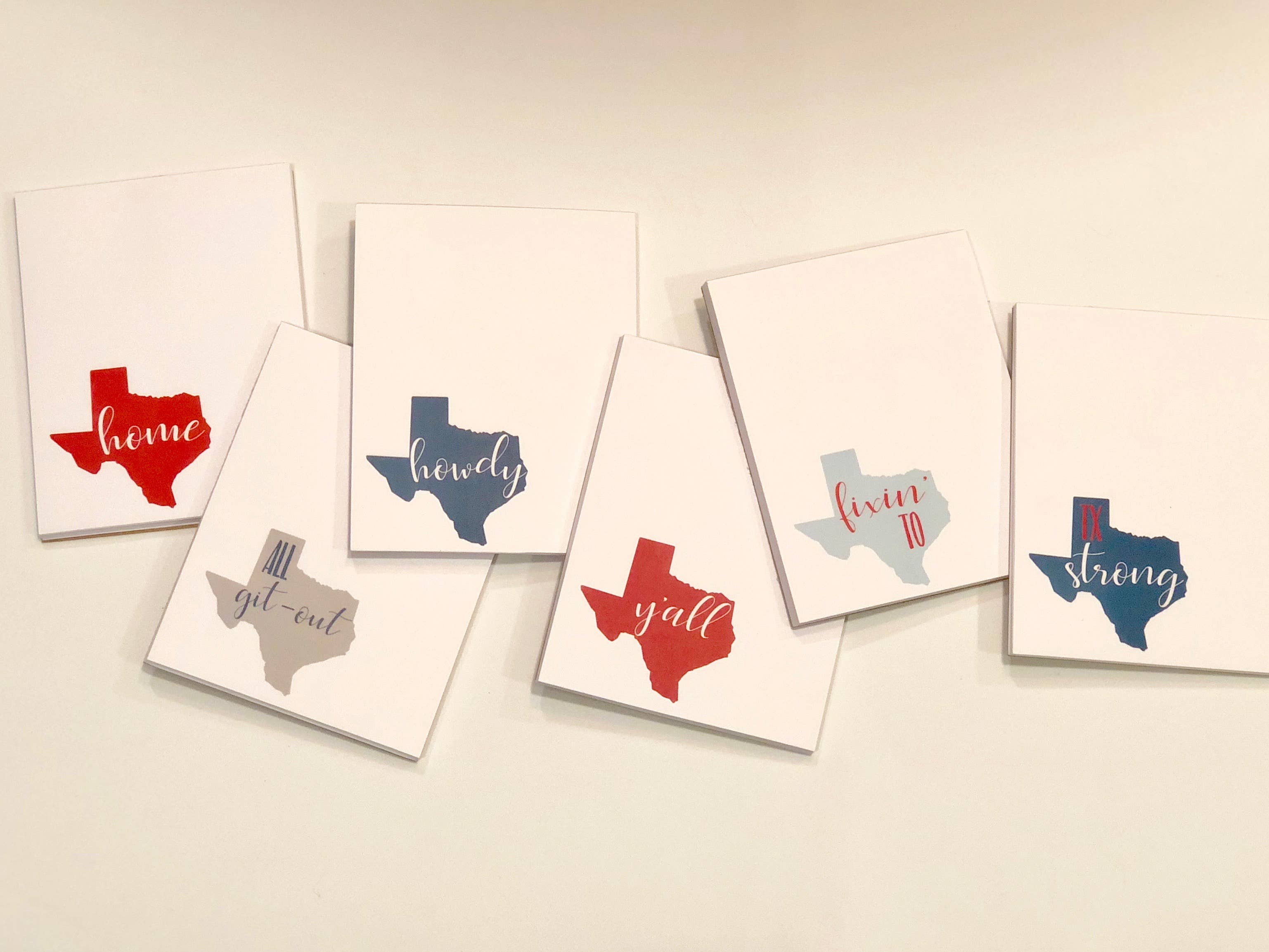 The Mad Padder - Wholesale Notepad - State Notepads - Texas Strong Notepad - TX Going Away Gift3