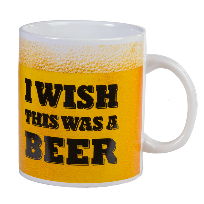 Out of the blue KG - Wholesale Coffee Mug - Coffee Mug, I wish this was a beer,2