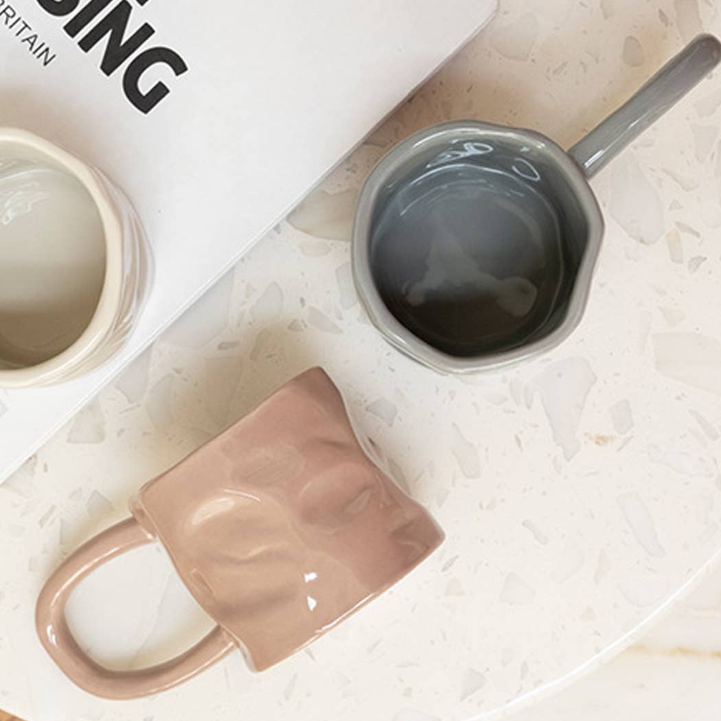 Ailly's garden - Wholesale Coffee Mug - Mug créatif minimaliste en céramique avec grande anse2